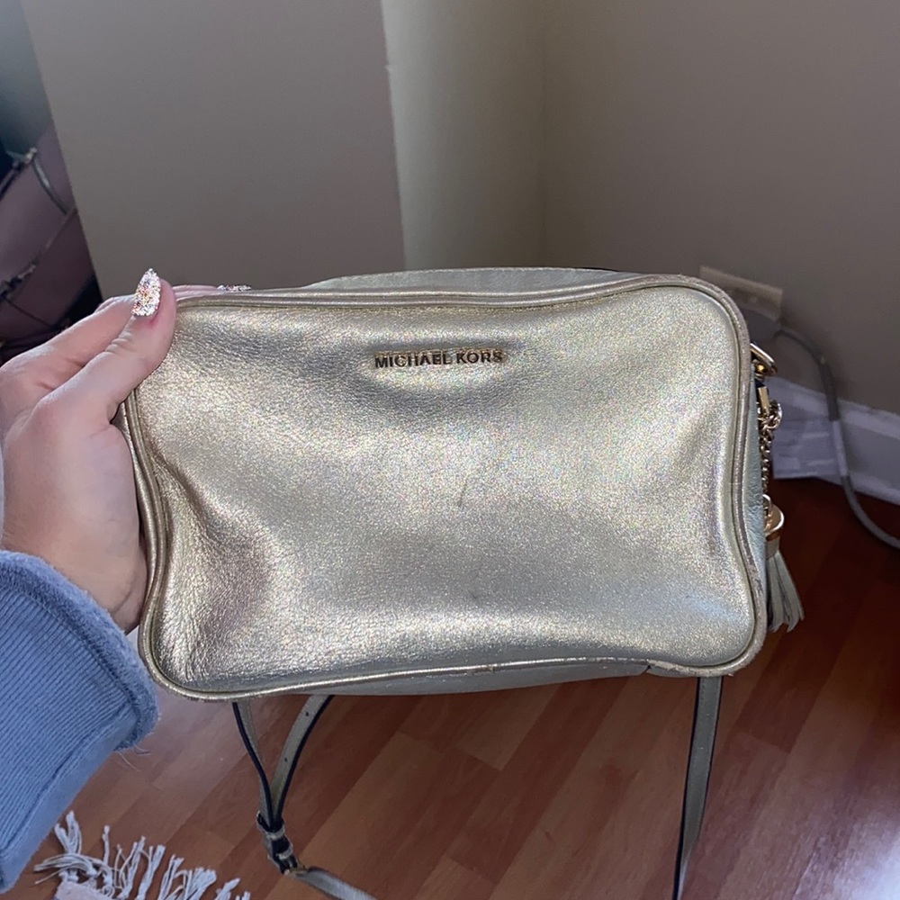 Michael Kors Gold Purse